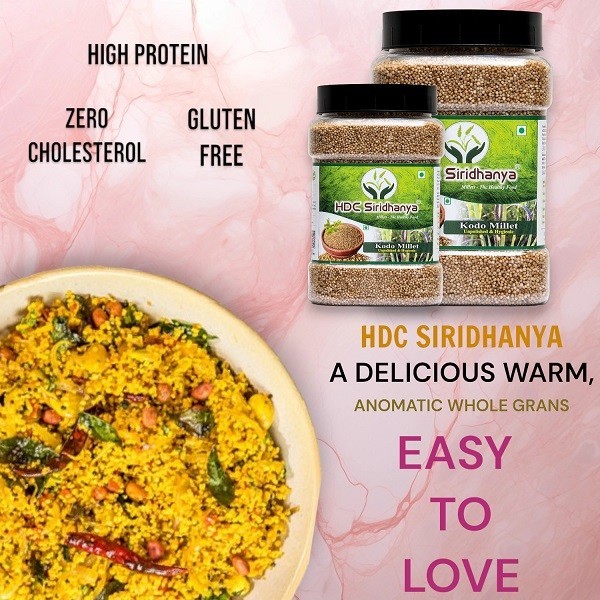SIRIDHANYA Unpolished & Organic positive Foxtail Millet