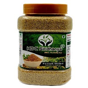 SIRIDHANYA Unpolished & Organic positive Foxtail Millet