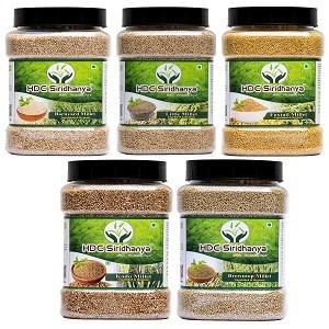 HDC Siridhanya Unpolished Millets Combo Pack  900g