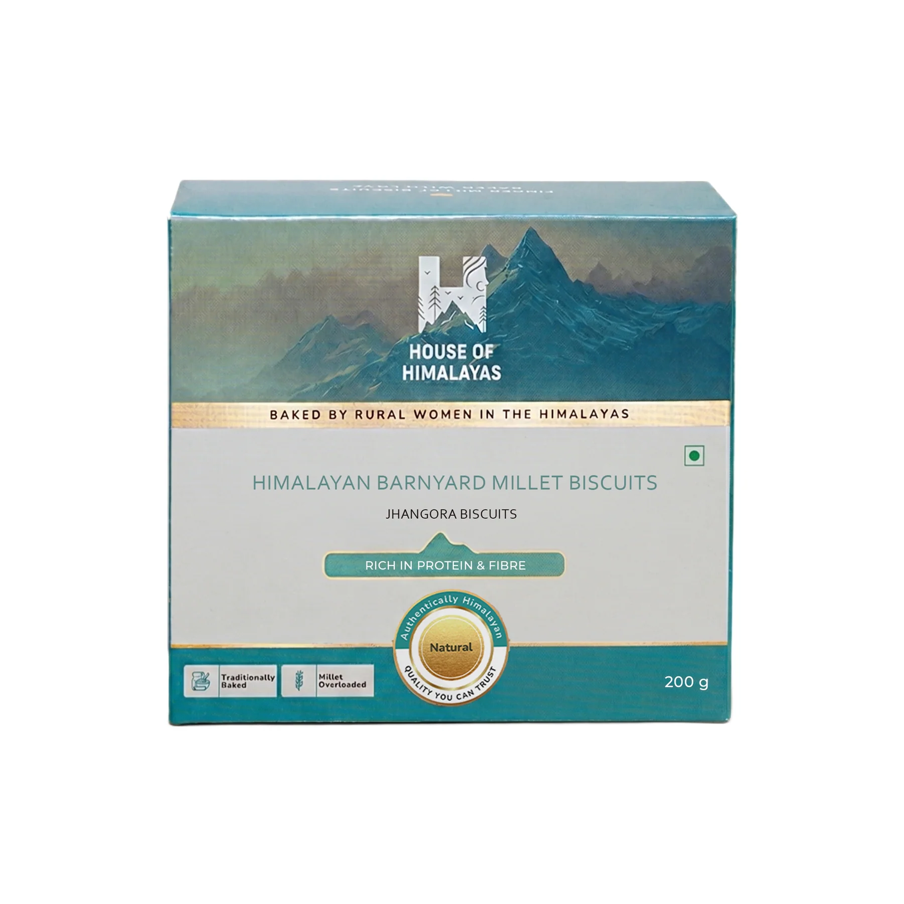 Himalayan Barnyard Millet Biscuits (Jhangora Biscuits) 200gm