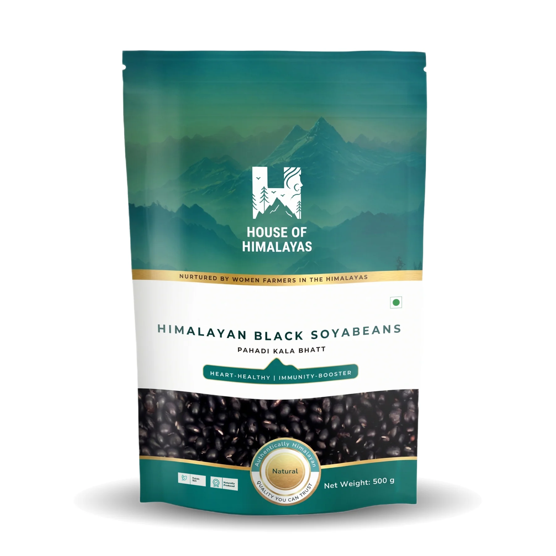 Himalayan Black Soyabeans (Pahadi Kala Bhatt) 5gm